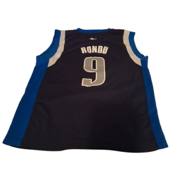 Rajon Rondo Dallas Mavericks Mavs Adidas Swingman Jersey Medium - Picture 5 of 6
